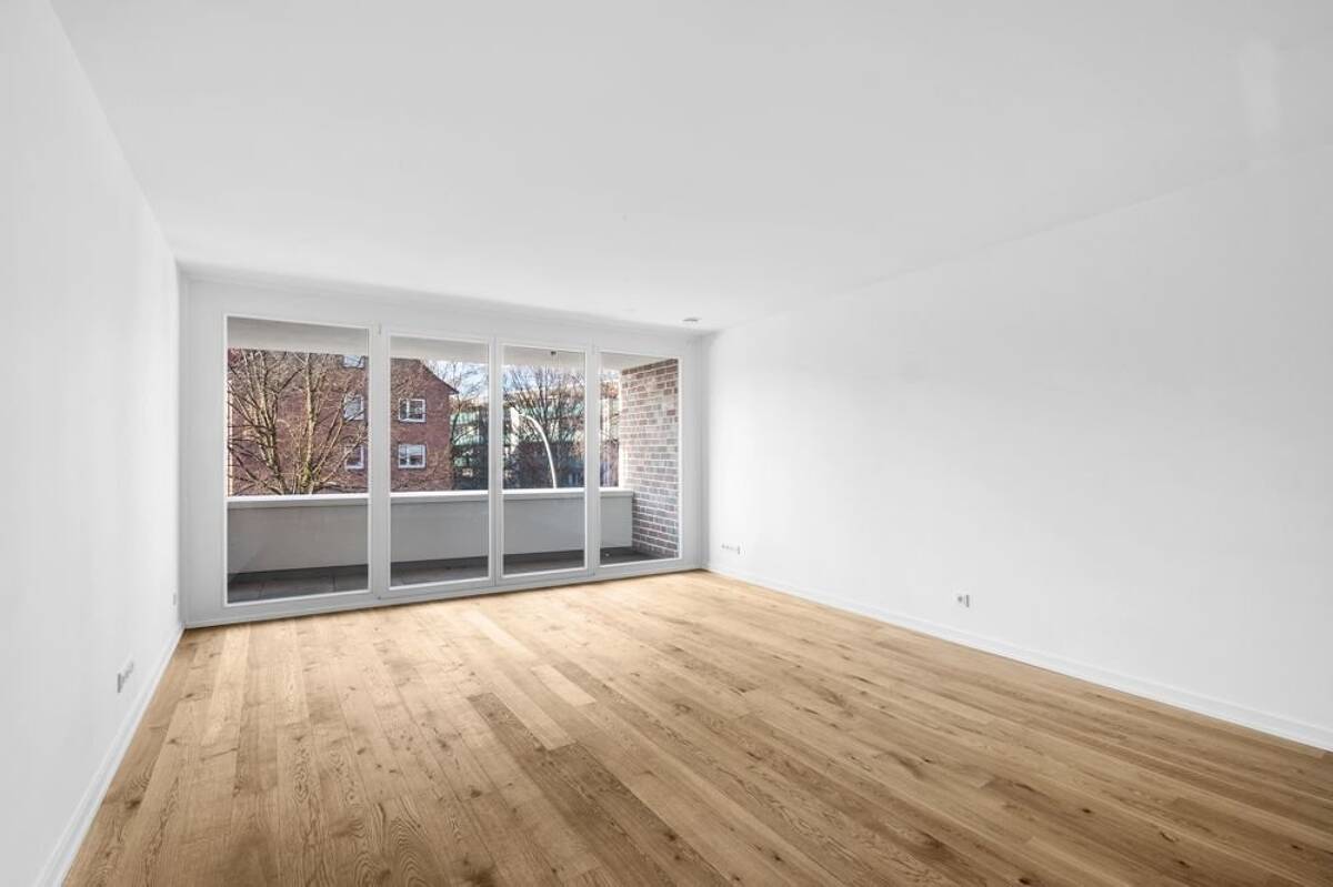 Familiengerechter Neubau mit 4 Zimmer und West-Balkon in Barmbek – 22305 Hamburg – Bild 1 von 5