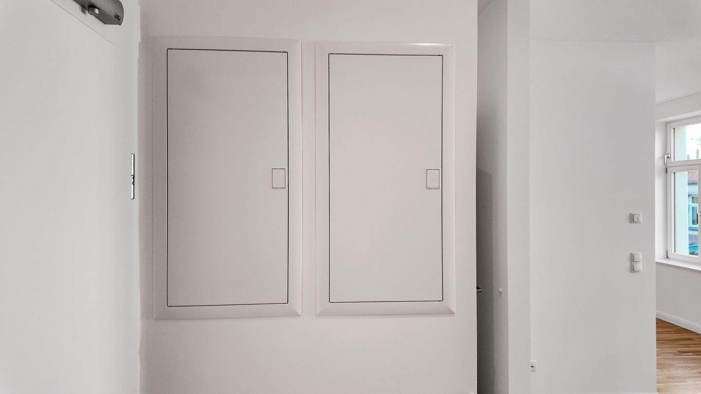 "Single Apartment" - helle 1-Raum-Wohnung - Fußbodenheizung, Parkett, CAT-7 Netzwerk, Wohnküche, Einbauküche – Chemnitz – Vorschaubild 5