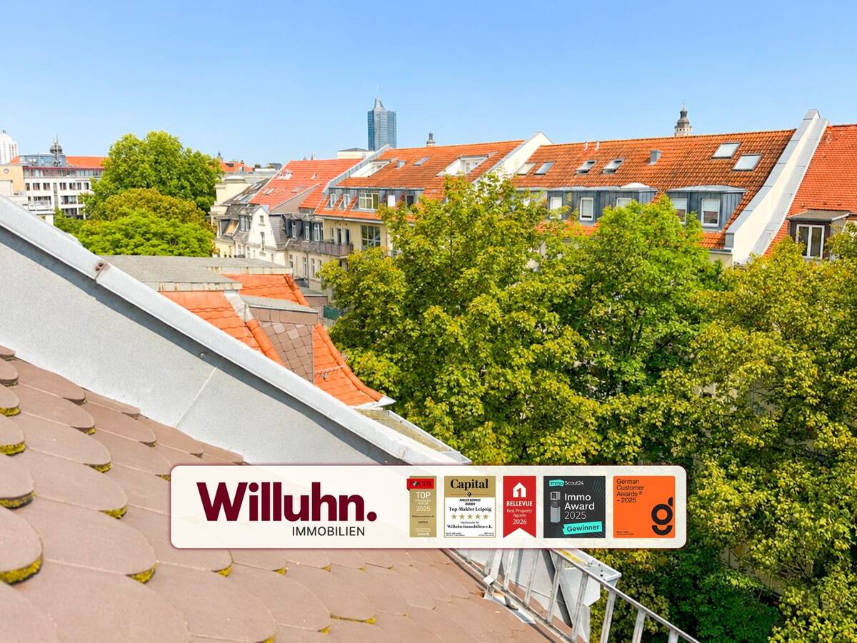 Im Herzen der Stadt - bezugsfrei | Einbauküche | Tageslichtbad mit Badewanne | Aufzug | Keller – 4109 Leipzig – Bild 1 von 9