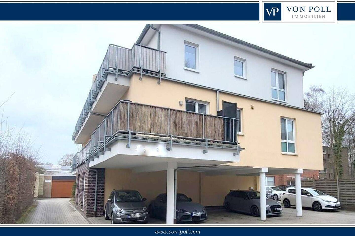 Modernes Appartement inklusive Einbauküche, Balkon und überdachtem Stellplatz mit Wallbox