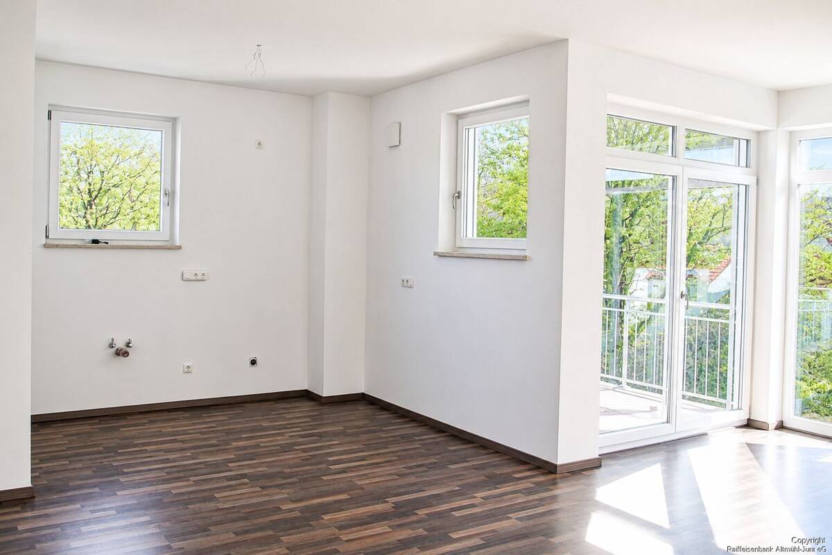 Modern wohnen in Dietfurt/Töging Helle 3-Zimmer-Wohnung mit Balkon – 92345 Dietfurt an der Altmühl – Bild 1 von 9