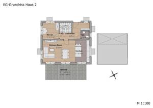 Ruhiges Neubauprojekt Einfamilienhaus (hintere Grundstückshälfte) - modern und energieeffizient (A+) – 81825 München – Vorschaubild 9