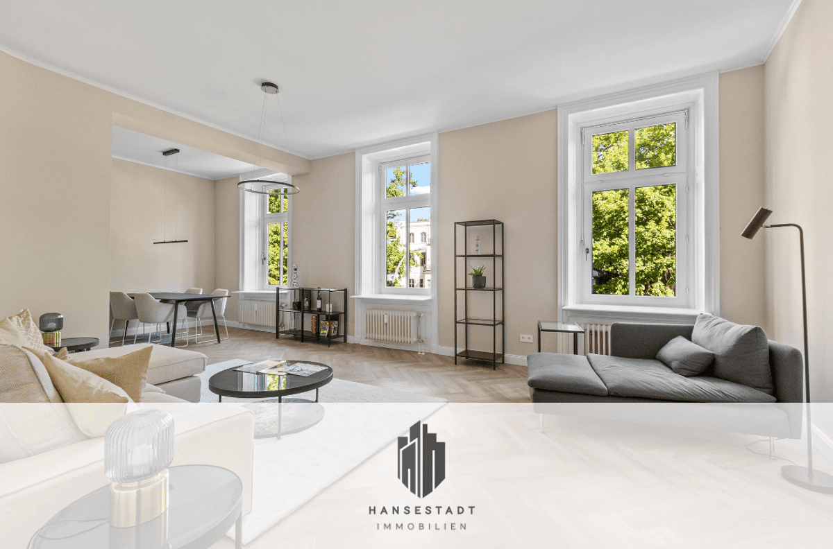 Gründerzeitperle in Rotherbaum - hochwertig saniert, 100 m von der Alster – 20148 Hamburg – Bild 1 von 9