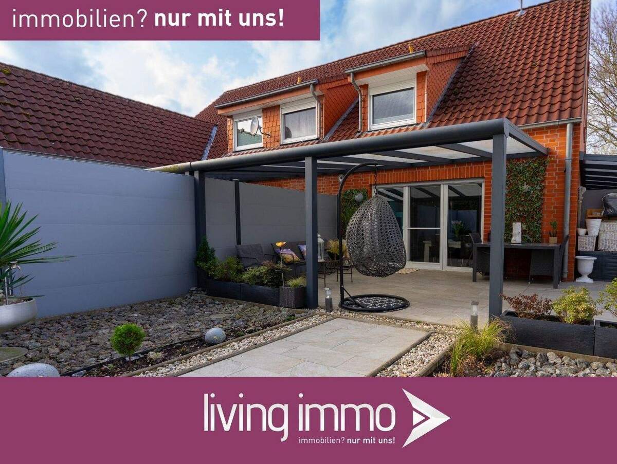 Modernes Reihenendhaus mit Stellplatz, Garten und vielen Extras – 26133 Oldenburg – Bild 1 von 9