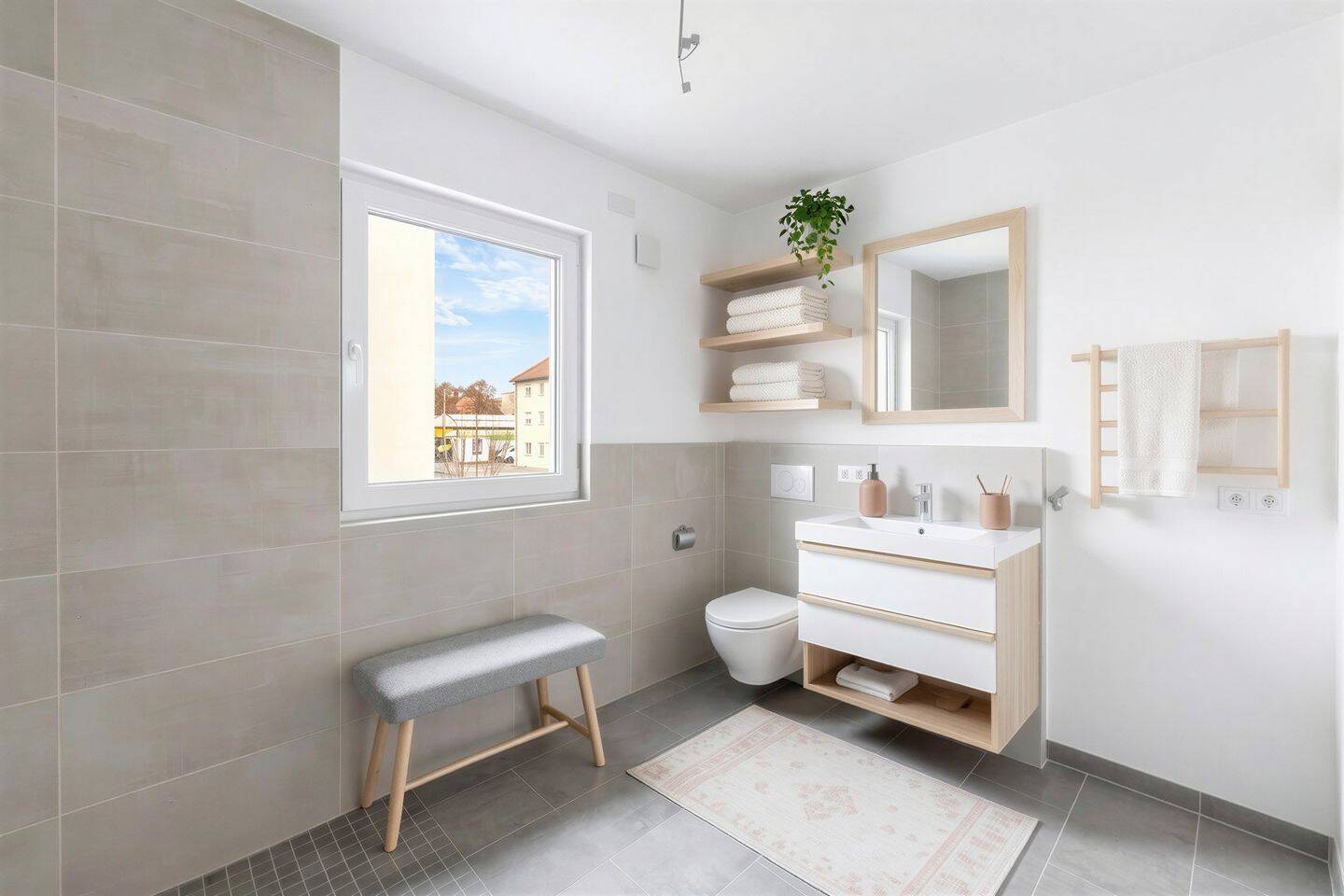 Bezugsfertige Neubauwohnung (KfW-40 | QNG) im Augustinviertel in Ingolstadt – Ingolstadt – Vorschaubild 7