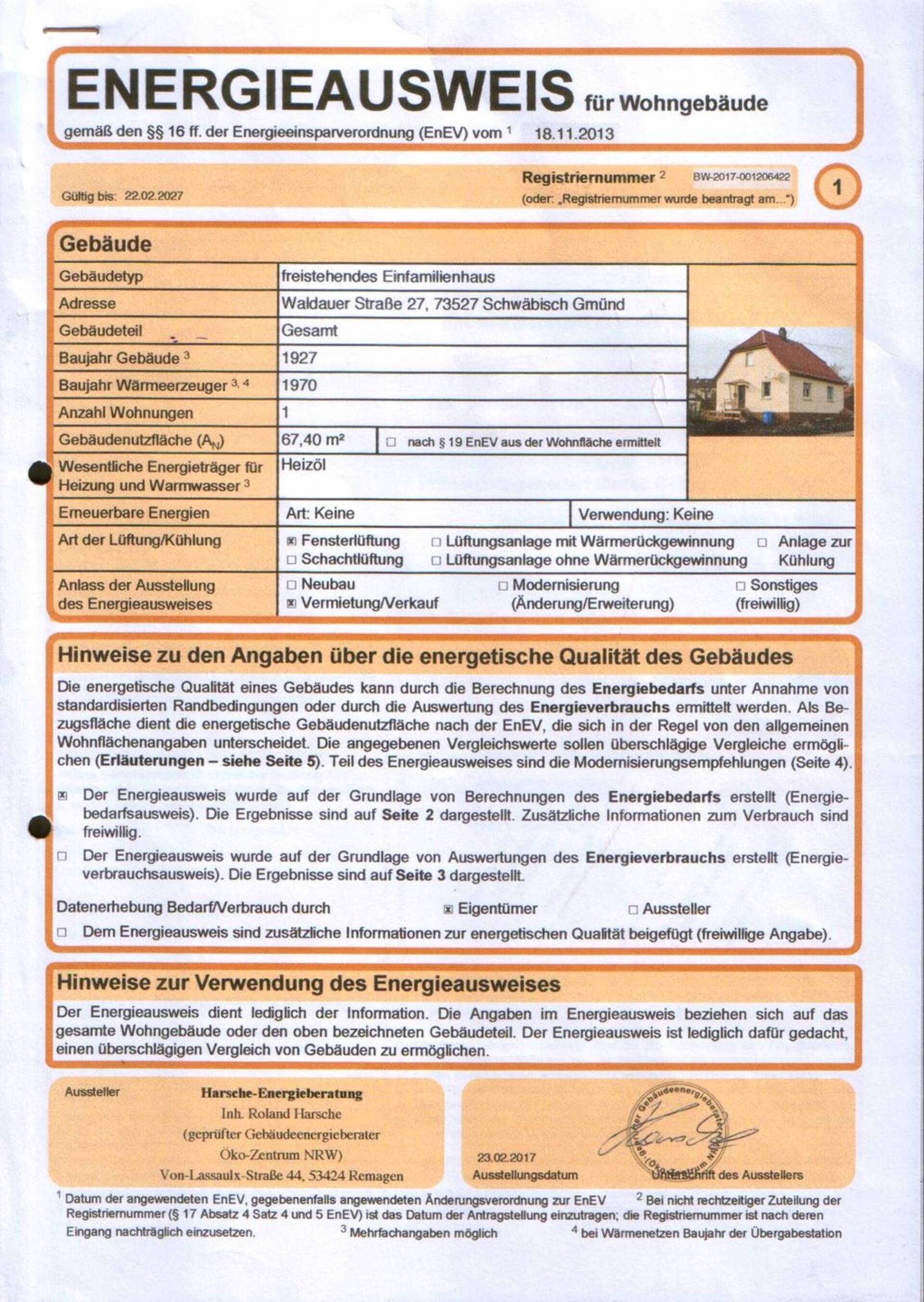 Haus in 73527 Schwäbisch Gmünd/Wetzgau mit 110 m² kaufen