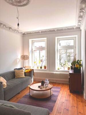 Uhlenhorst: komplett sanierte Altbau-Wohnung mit Balkon in Toplage – 22085 Hamburg – Vorschaubild 2