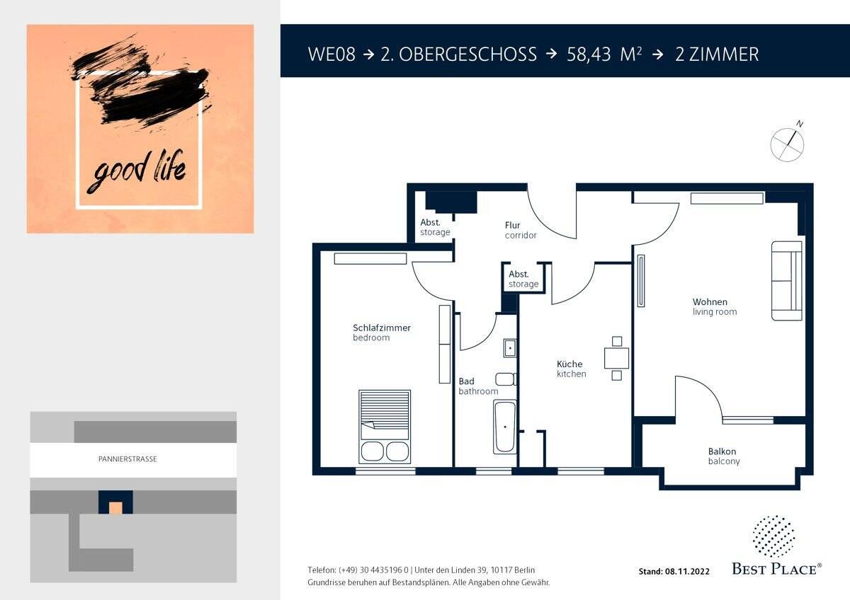 Investieren in eine 2-Zimmer-Wohnung Nähe Maybachufer! – Berlin – Vorschaubild 2