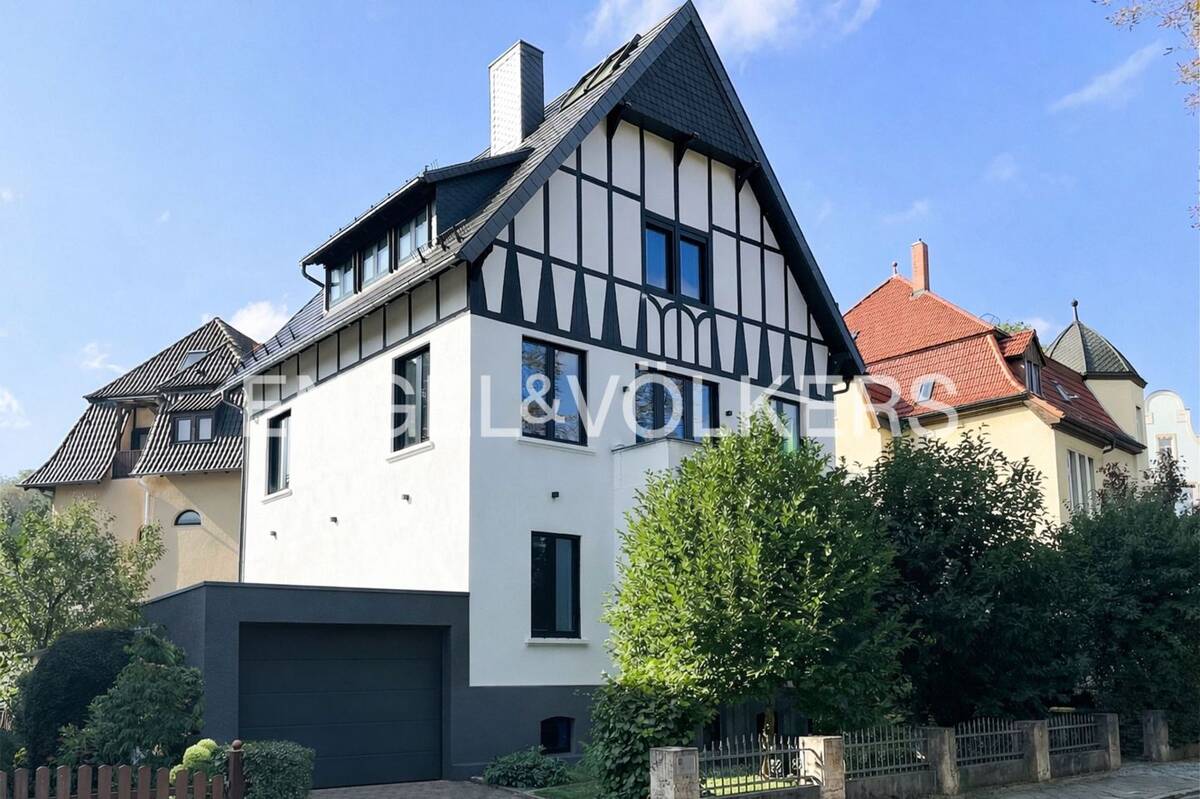 Luxus trifft Eleganz: Top-sanierte Villa mit historischem Flair in begehrter Lage! – 99094 Erfurt – Bild 1 von 9