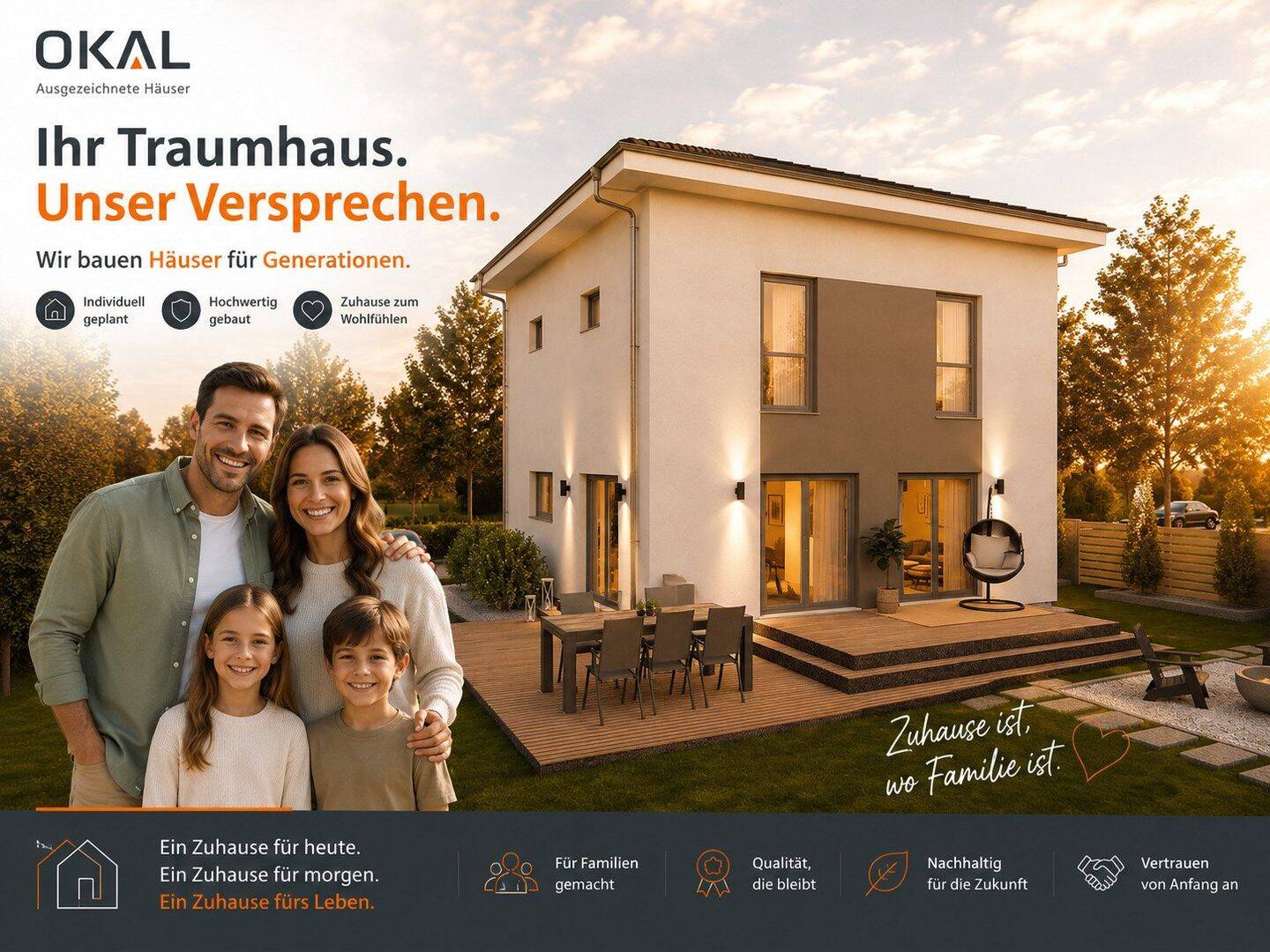 Elegante Stadtvilla mit lichtdurchfluteten Räumen und Garten