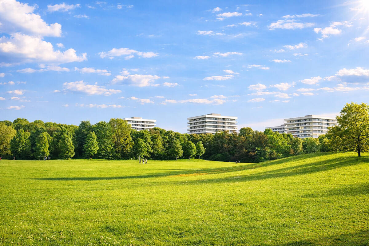 3-Zimmer Panorama-Eckwohnung im 10. OG mit Alpenblick, Südbalkon & Tiefgarage am Ostpark – München – Vorschaubild 5