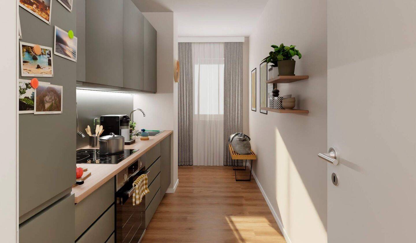 Erdgeschosswohnung mit Terrasse und eigenem Gartenanteil