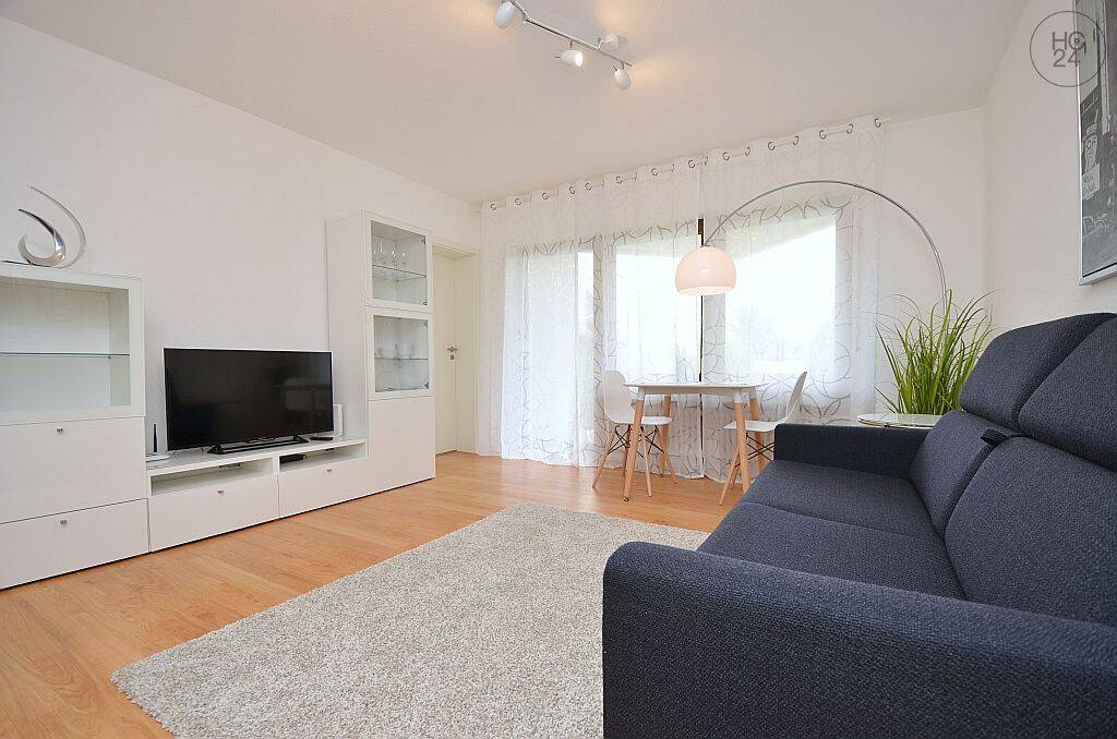 Modern möblierte Wohnung mit Terrasse und Internet in Sillenbuch