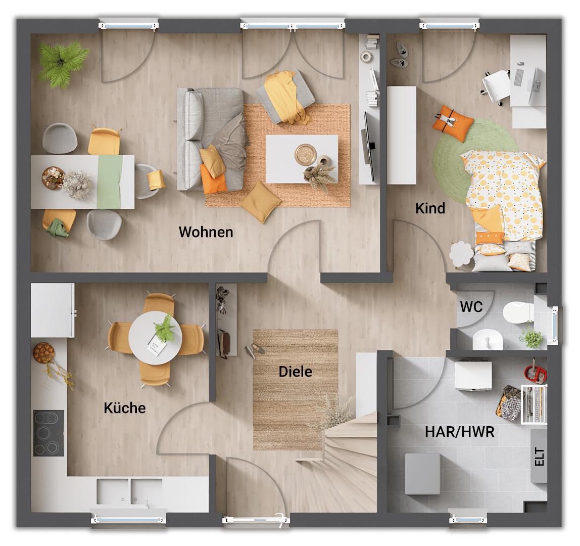 Inkl. Grundstück, ein Haus mit Charme in Querenhorst. – Querenhorst – Vorschaubild 8