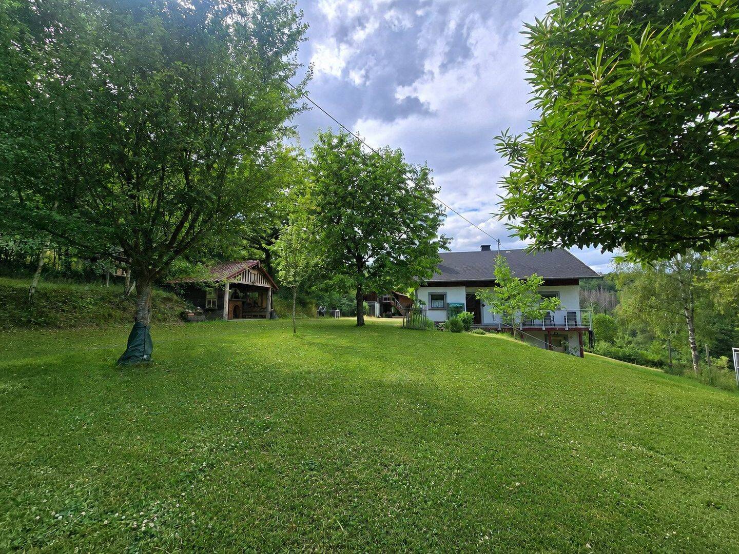 Ihr privates Paradies im Grünen - Wohnhaus mit ca. 5.500 m² Grundstück, Stall und Backhaus – Lampaden – Vorschaubild 5