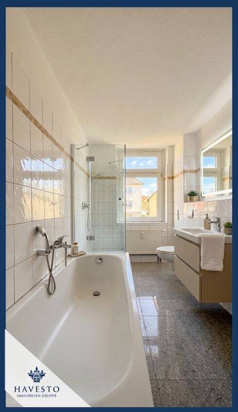 Einziehen & wohlfühlen: Frisch renovierte 3-Zimmer-Wohnung mit Einbauküche und Balkon – Magdeburg – Vorschaubild 7