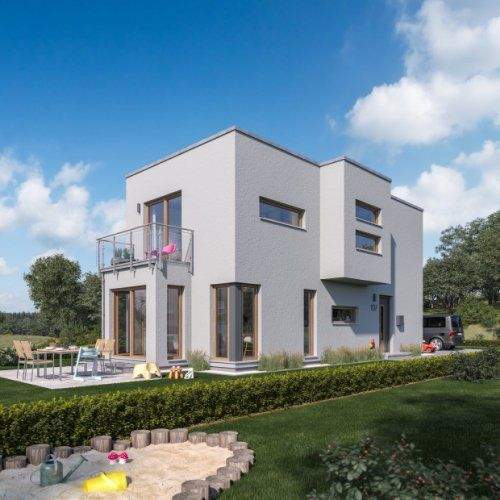 NEUBAUTRAUM IN HÜTTERSDORF - FEST UND BESTPREISGARANTIE - INKLUSIVE REELEM GRUNDSTÜCK, BODENPLATTE, PV ANLAGE & KÜCHE! – Schmelz – Bild 1 von 6