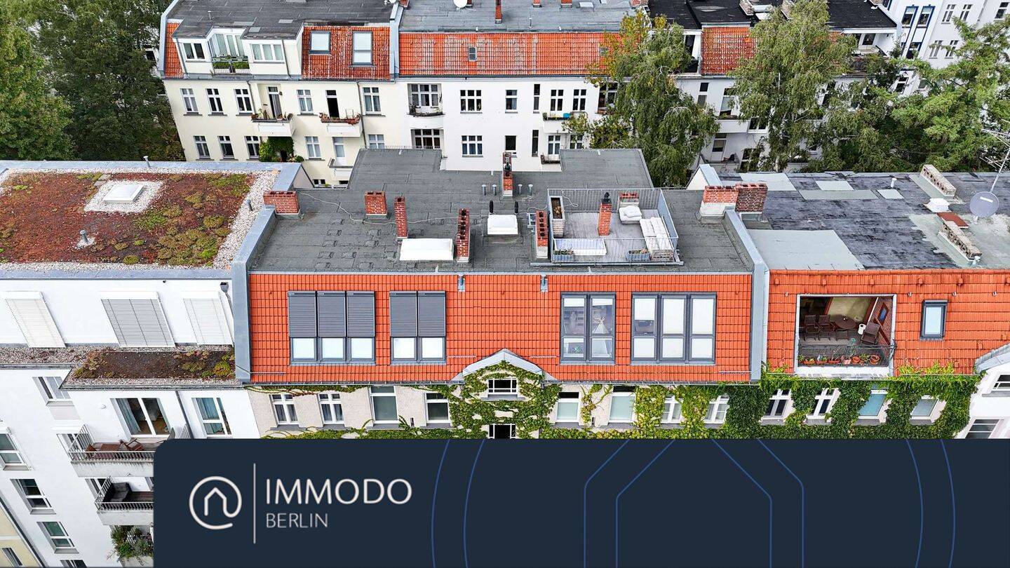 ?? Sonnenanbeter aufgepasst: Luxuriöse 4-Zi DG Maisonette Whg mit 2 Dachterrassen, Balkon & 2 Bäder – Berlin – Bild 1 von 9