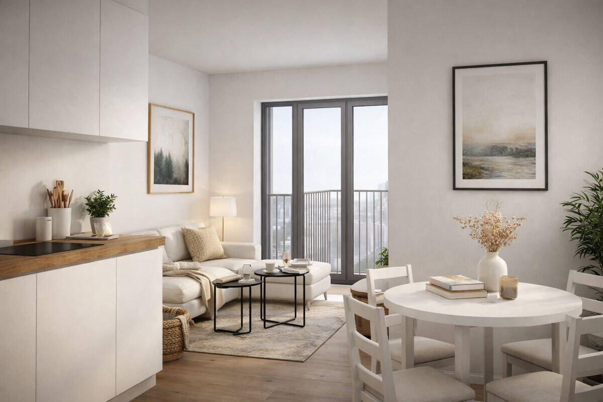 SCHÖNEBERG / KREUZBERG: BESTE LAGE: ERSTBEZUG im LUXUS Neubau: 2-3-Zimmer-Whg + 2 Bäder und Balkon