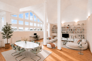 ÜBER DEN DÄCHERN VON TEGEL Loft-Feeling + Aufzug + Terrasse + Kamin – 13507 Berlin – Vorschaubild 1