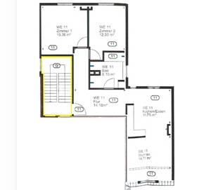 Moderne 3-Zi Wohnung (erst 2017 ausgebaut) - zwischen Uni und Innenstadt – 23562 Lübeck – Vorschaubild 2