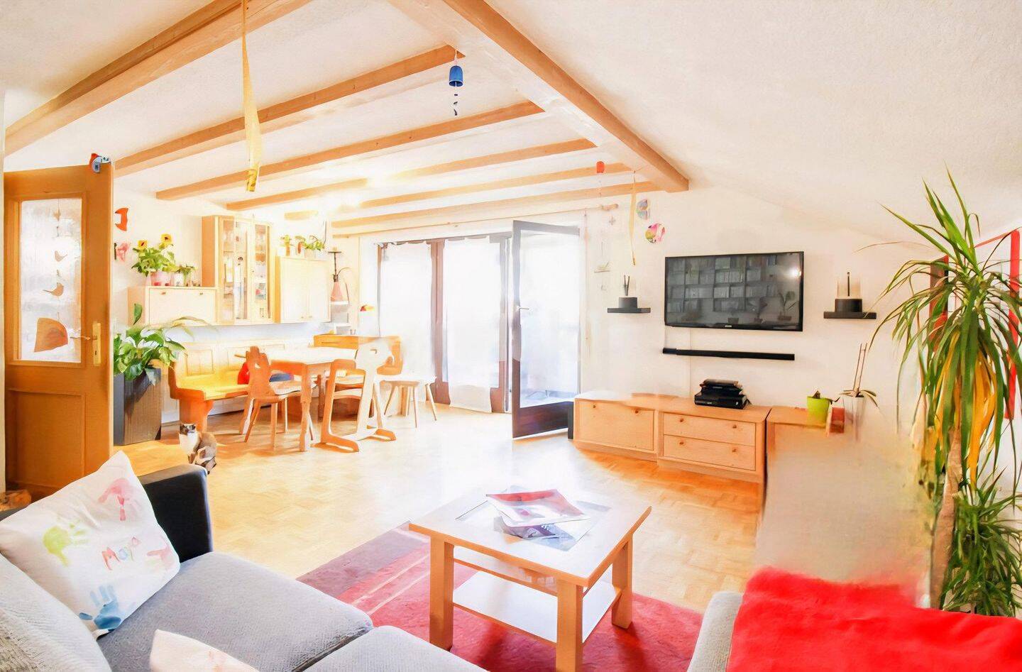 Haldenwang: freie 4 Zi- DG-Wohg.,99qm,Balkon, 1Garage,1Stellplatz, Keller – Haldenwang – Vorschaubild 3