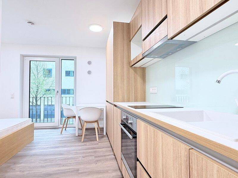 Vollmöbliertes und modernes 1-Zimmer-Appartment mit Balkon
