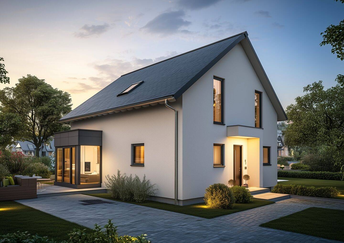 Alles in Laufnähe: Ihr modernes Familien-Idyll in Strahlendorf