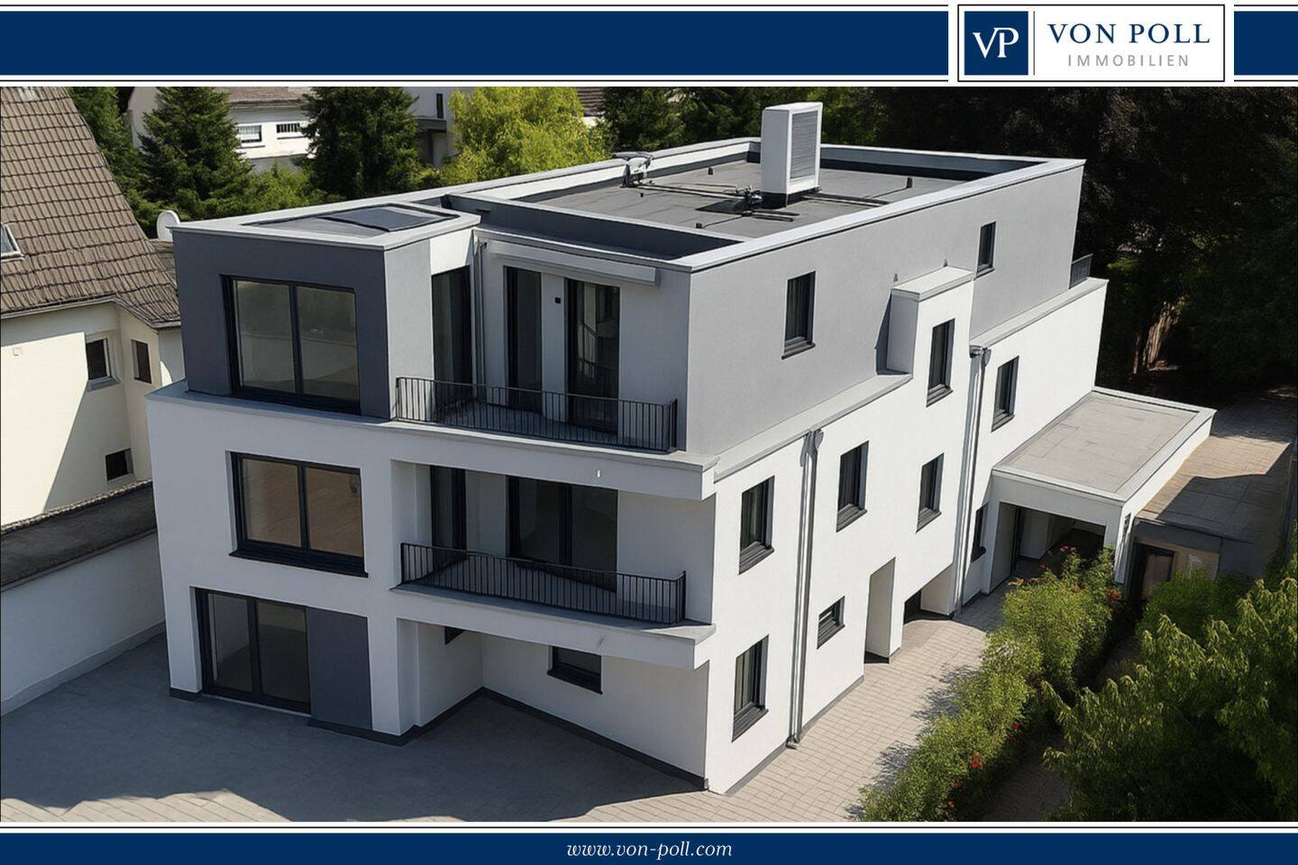 Erstbezug: Barrierefreie 2-Zimmer-Erdgeschosswohnung mit Sonnenterrasse (Energieeffizienzklasse A)