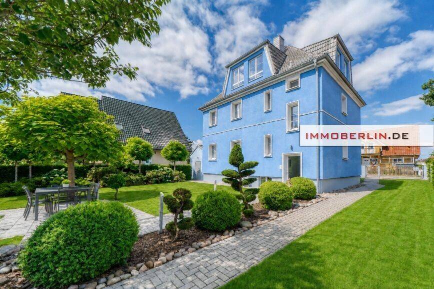 IMMOBERLIN.DE - Freistehend! Sehr gepflegtes Mehrfamilienhaus nahe BER & WISTA