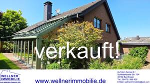 VERKAUFT!! IN FAMILIENFREUNDLICHER, ZENTRUMSNAHER LAGE! Solides Wohnhaus mit Einliegerwohnung und Doppelgarage in Bad Essen