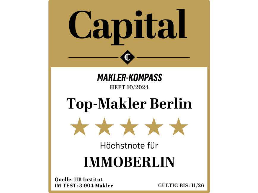 IMMOBERLIN.DE - Behagliche Altbauwohnung mit ruhigem Balkon in schöner Kiezlage – Berlin – Vorschaubild 8