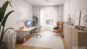+ Erstbezug + EBK + Loggia + Badewanne & Dusche + – 22453 Hamburg – Vorschaubild 5