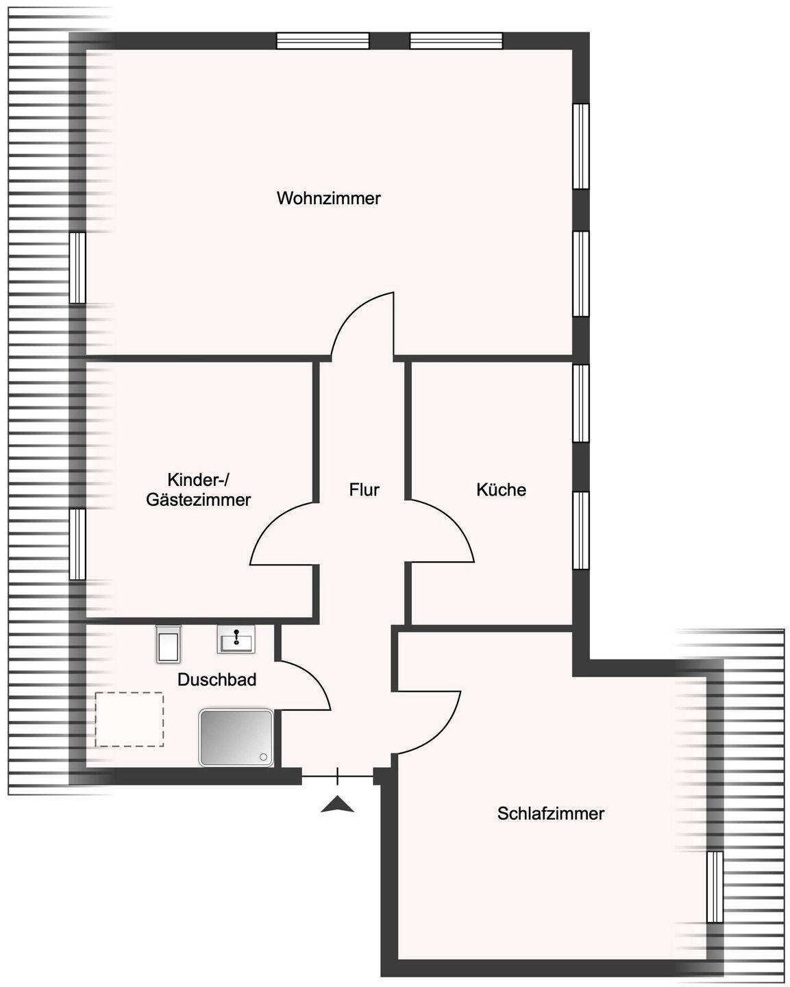 2 ½ - Zimmer - Eigentumswohnung in schöner Lage von Groß Flottbek – Hamburg – Vorschaubild 6