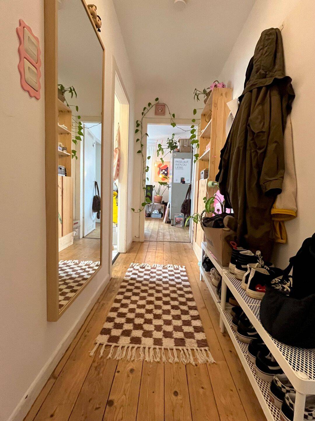 BI-Brake - vermietete EG-ETW - 2 Zimmer, Küche + Bad, großer Balkon, Parkplatz + Keller - Holzdielenboden – Bielefeld – Vorschaubild 8