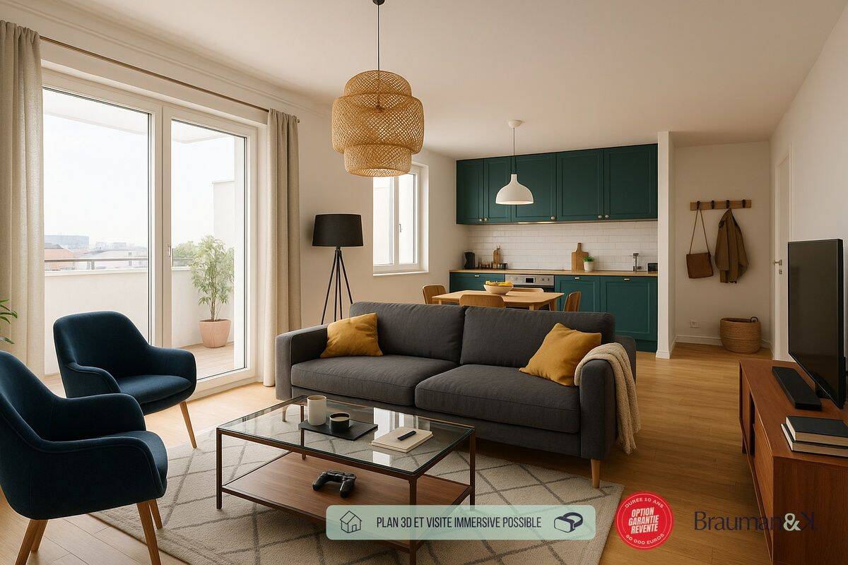 Appartement 2 pièces 43 m² · à Mâcon · 43 m² · 194 000 €