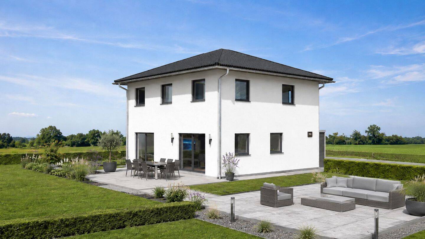 Neubau-Stadtvilla mit Grundstück in 55593 Rüdesheim