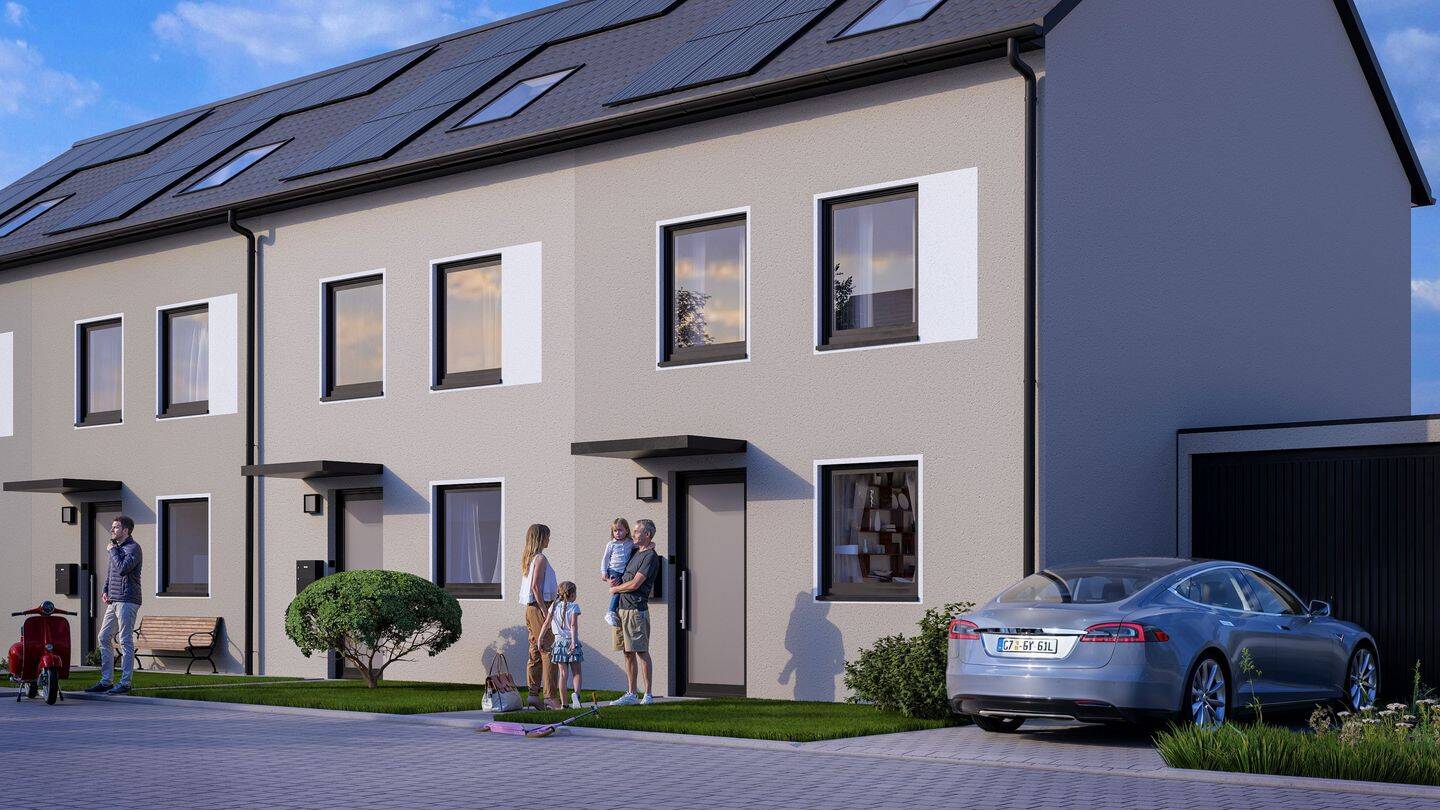 Reiheneckhaus mit Sonnenterrasse und großem Garten! 145 m² Familienglück in Oranienburg – Oranienburg – Vorschaubild 2