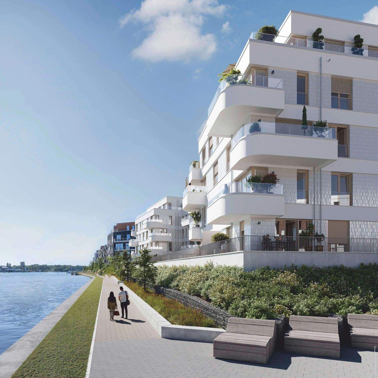 Schöne 3 Zimmer-Wohnung mit ca. 93m² samt Badewanne, Dusche und Terrasse – Berlin – Vorschaubild 6