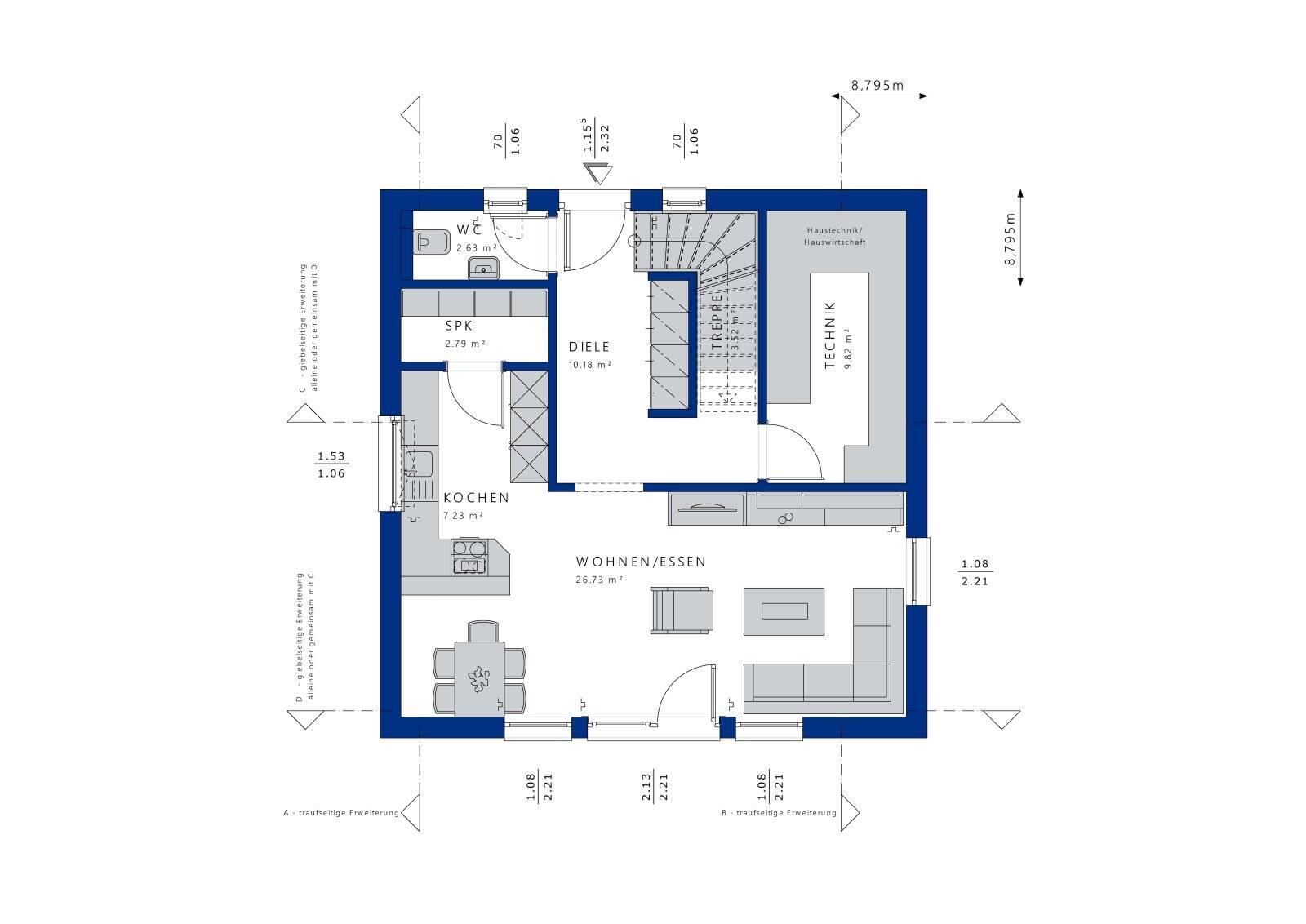 Wohnen, wo sich die ganze Familie wohlfühlt! Ihr Neubau-Idyll in einer privaten Sackgasse. – Bochum – Vorschaubild 7