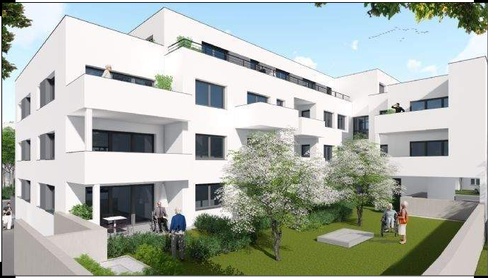 schöne 2-Zimmer Wohnung m. Gartenanteil, Seniorenwohnanlage in Senden