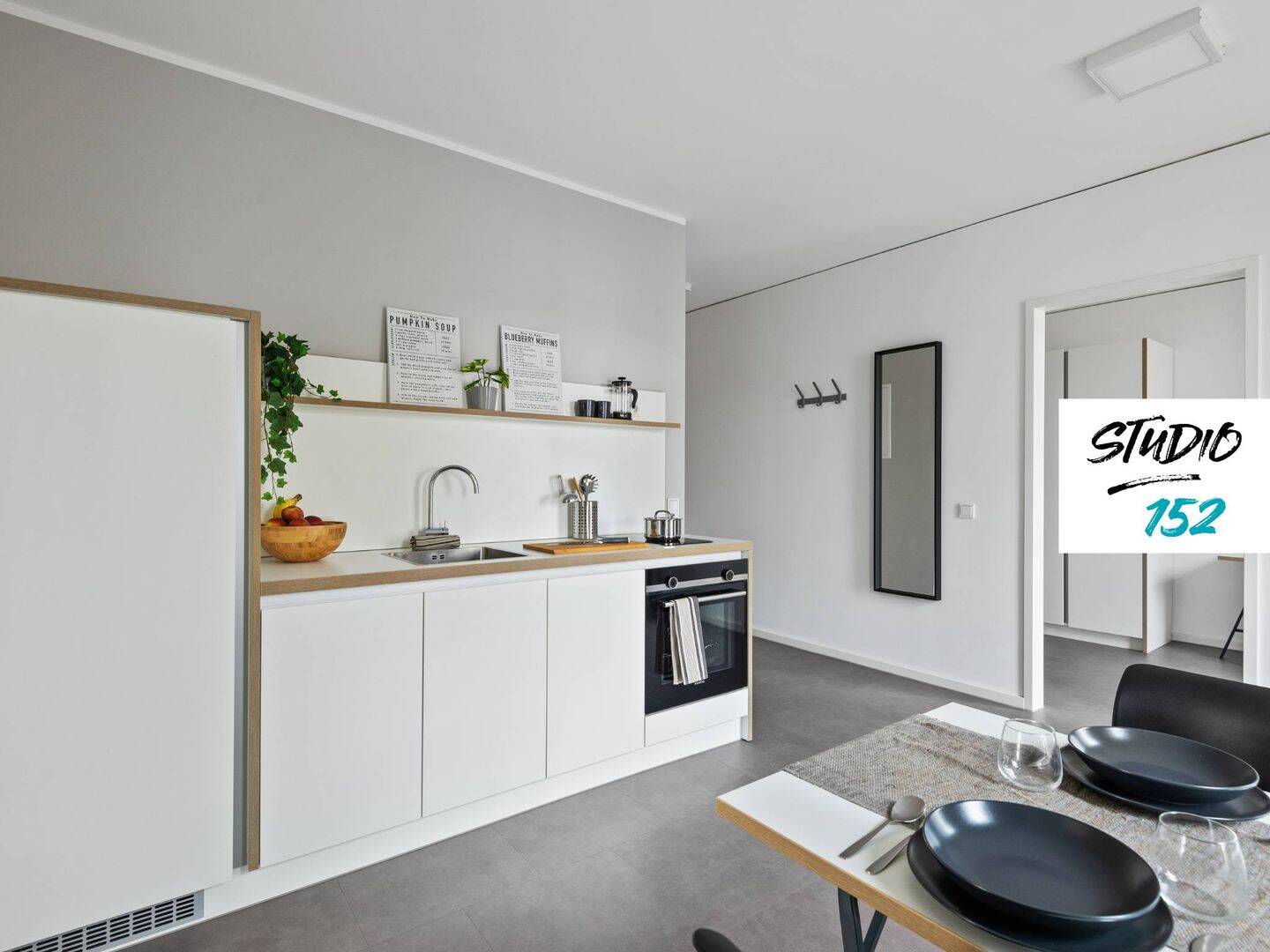 STUDENTS ONLY: Studio 152 - 2er-WG mit EBK, ALL-IN-MIETE, UVM. im Wiesbadener Rheingauviertel – Wiesbaden – Vorschaubild 3