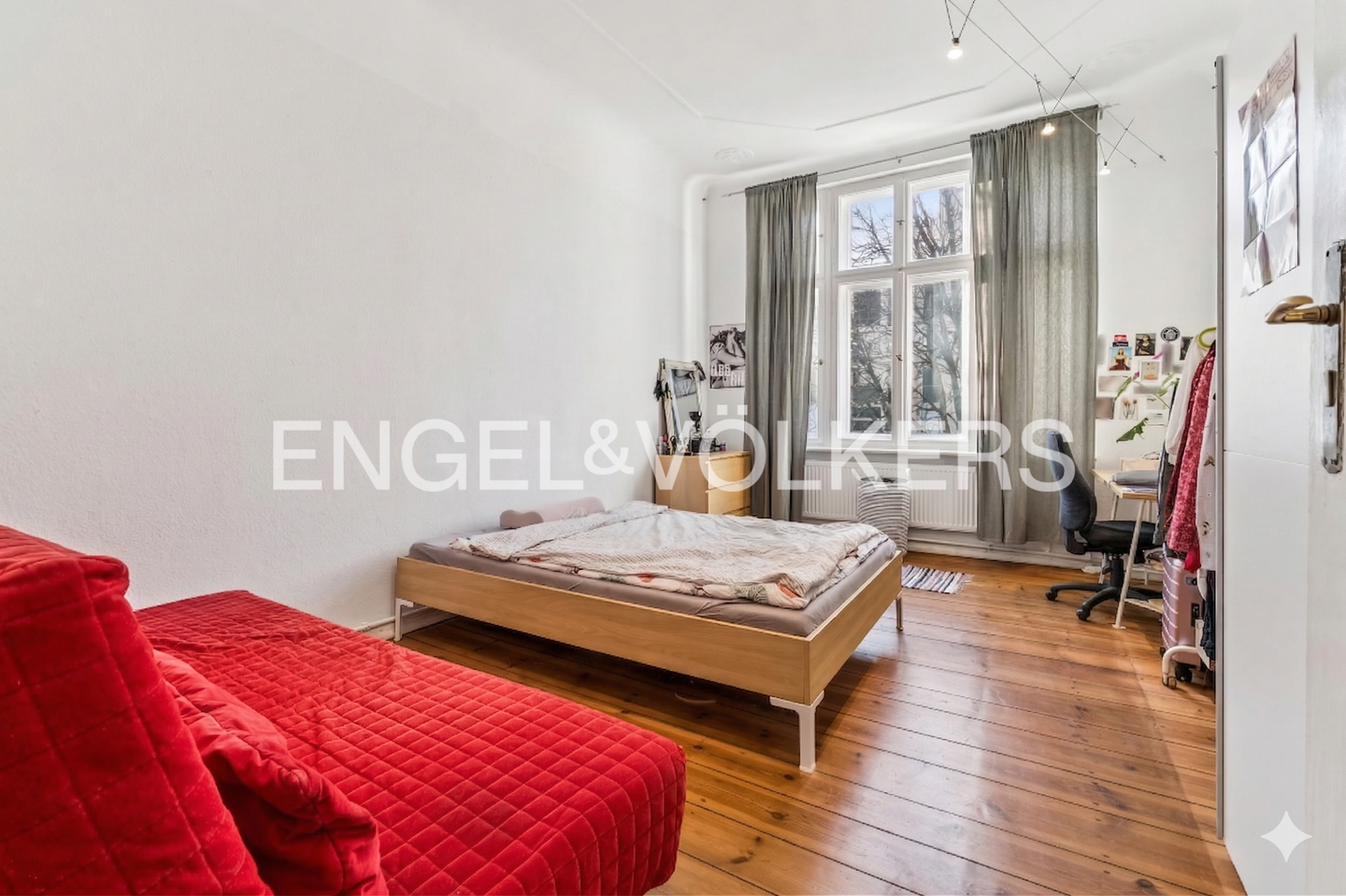 Gründerzeit - Altbauwohnung im ruhigen Gartenhaus mit zwei Schlafzimmern – Berlin – Vorschaubild 6