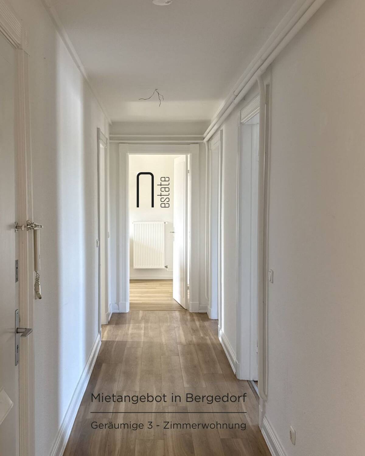 Helle 3-Zimmer-Dachgeschosswohnung mit Balkon in Hamburg-Wentorfer Straße – 21029 Hamburg – Bild 1 von 8