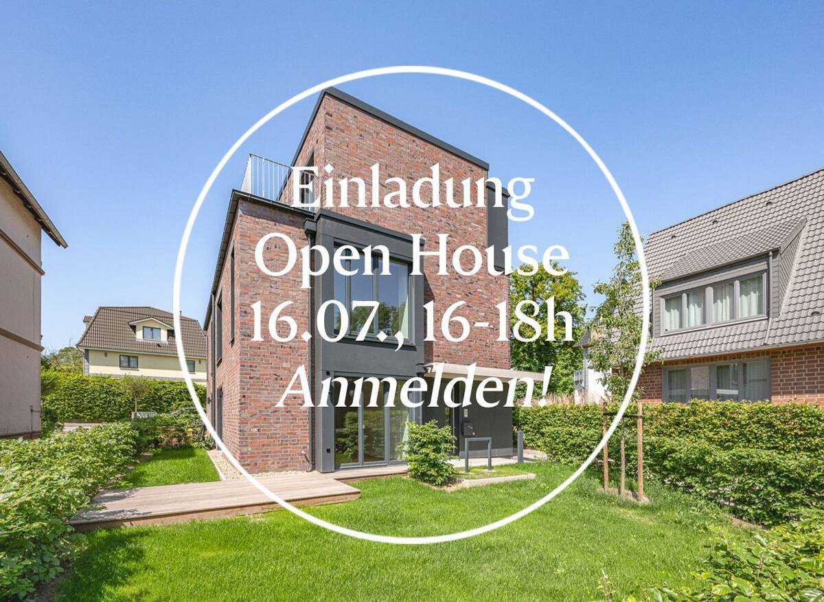Neubau-Doppelhaushälfte in den Elbvororten – 22607 Hamburg – Bild 1 von 9