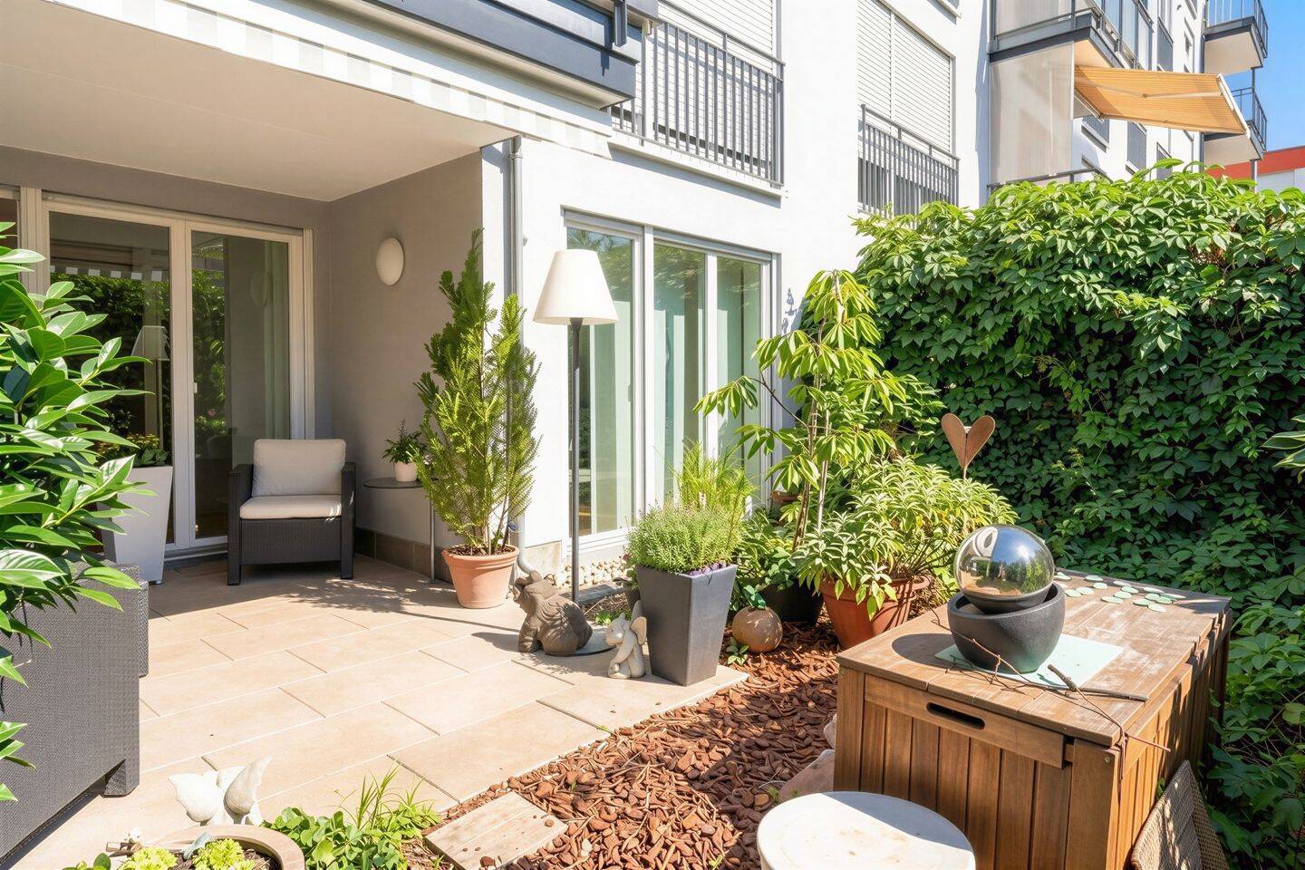 Vermietete Vier-Zimmer-Wohnung mit Garten und Terrasse im Scharnhauser Park – Ostfildern – Vorschaubild 2