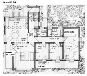 Großzügige 4-Zimmer-Wohnung mit Garten und Terrasse in ruhiger Waldrandlage – 93055 Regensburg – Vorschaubild 8