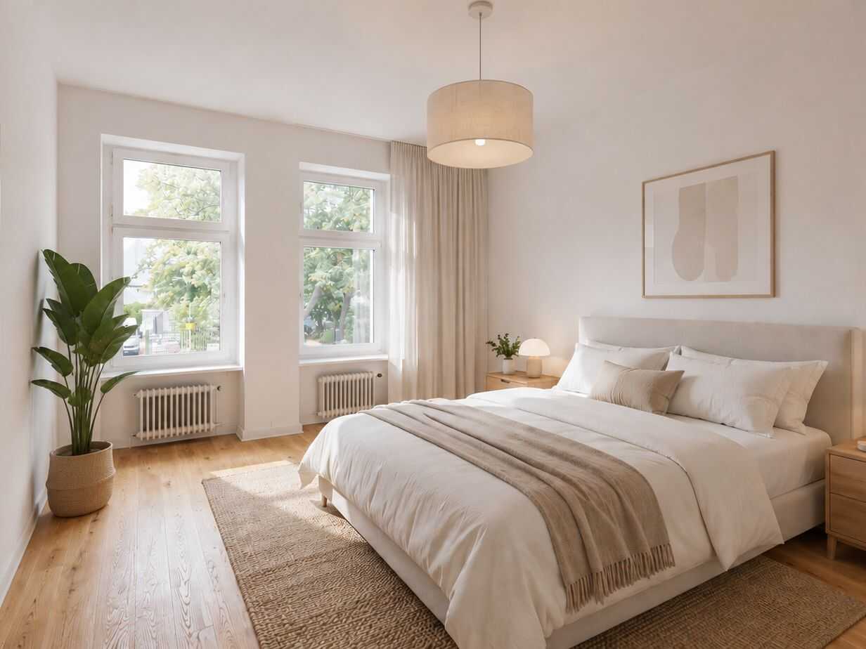 3-Zimmer-Altbauwohnung mit Eichenparkettboden – Berlin – Bild 1 von 9