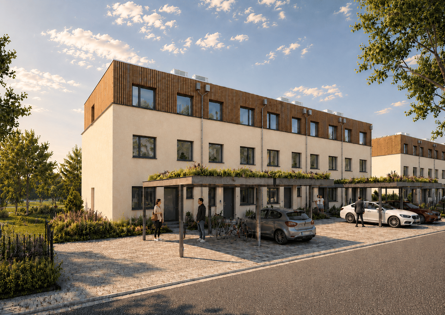 Schönes Reihenendhaus im Quartier Glashütte Achern - auch für Kapitalanleger