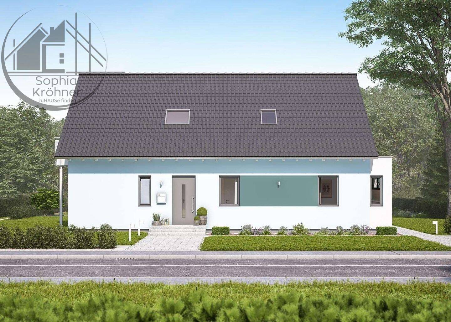 Großes Grundstück für's Doppelhaus – Großweitzschen – Bild 1 von 8